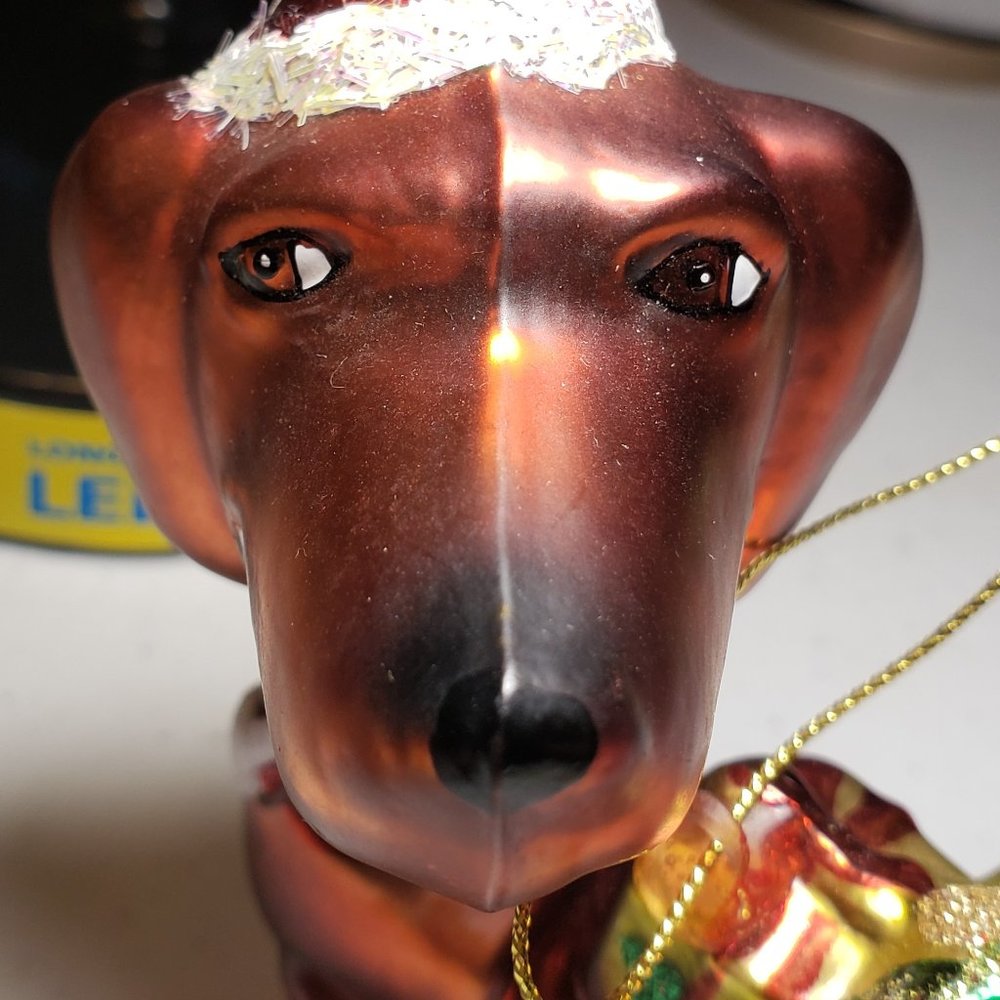 Daschund Christmas Tree Ornament